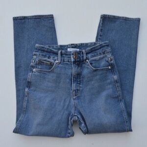 Good American Sz 4/27 Light Wash Blue311 Straight Denim Jeans
